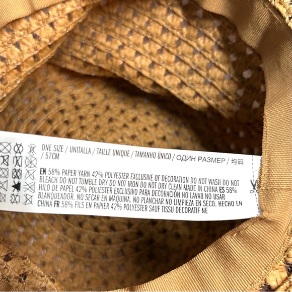 Forever 21‎ Women's Woven Straw Western Hat - Picture 9 of 9